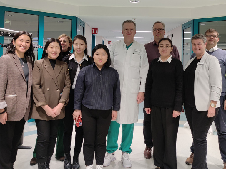 Besuch aus der Mongolei im Immanuel Klinikum Bernau Herzzentrum Brandenburg